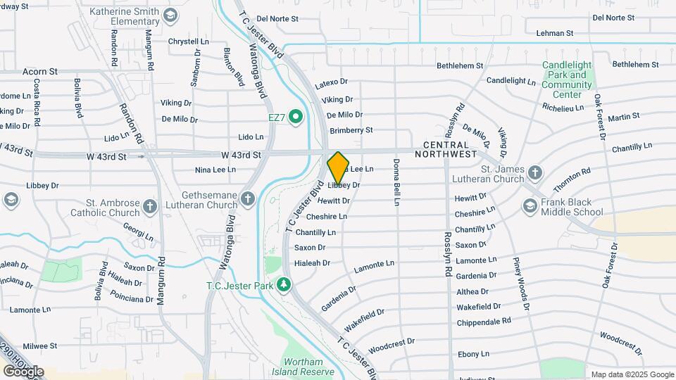 2227 Libbey Dr Map and Location Details