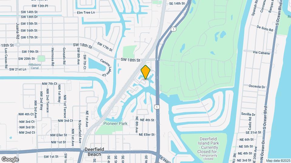 7 Royal Palm Way Map and Location Details