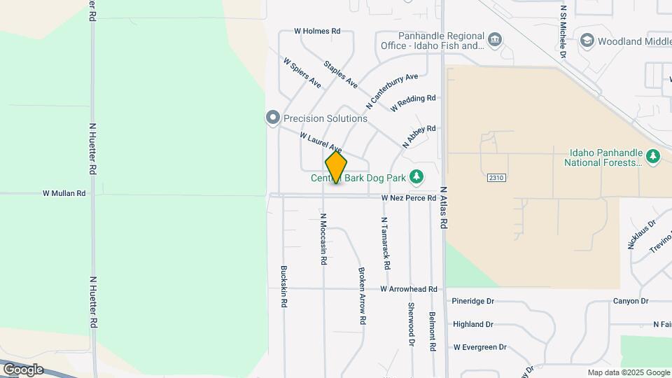 4109 W Nez Perce Rd Map and Location Details