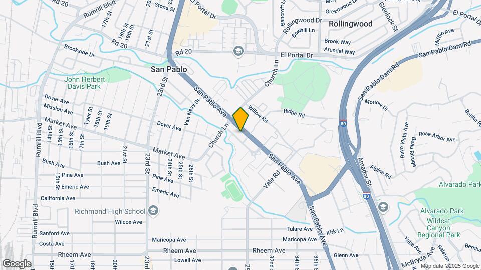 13717 San Pablo Ave Map and Location Details