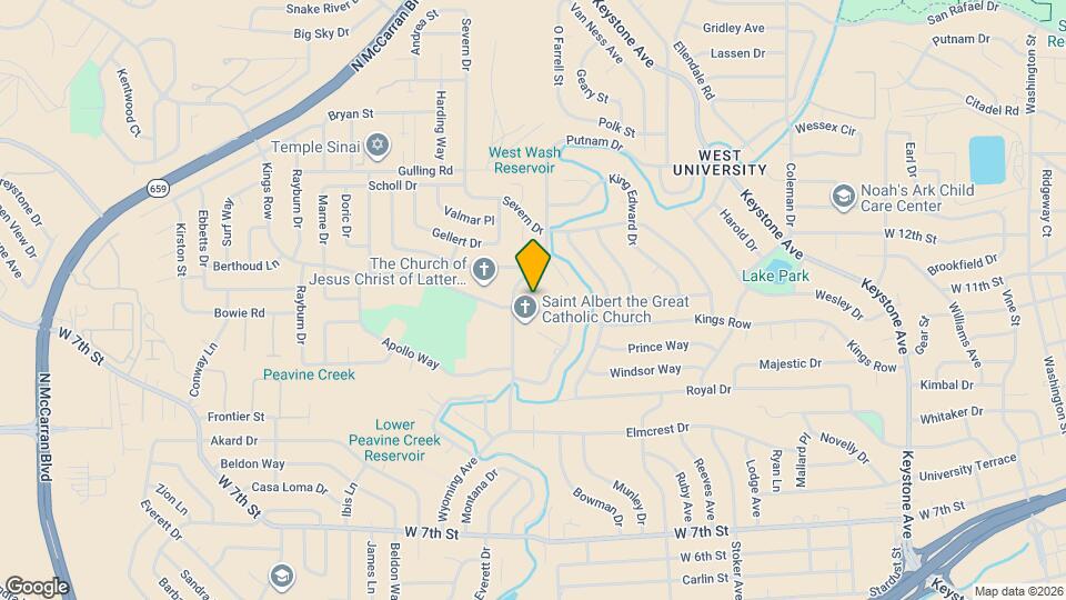 2455 Kings Row Mapa y Detalles de la Ubicación