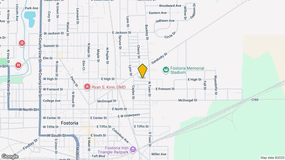 430 Stadium Dr Map and Location Details