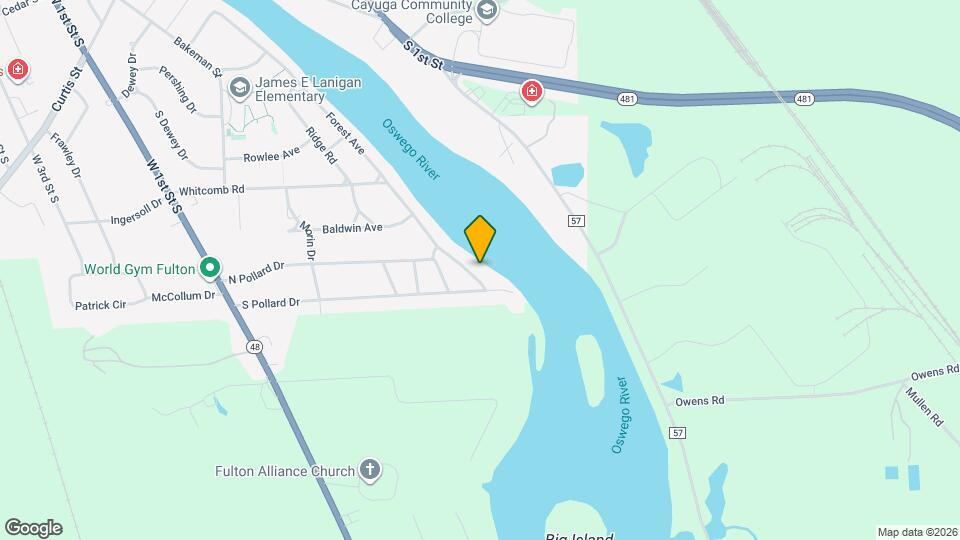 13 E Edgewater Dr Map and Location Details