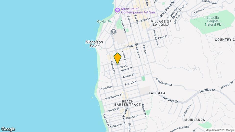 7317 La Jolla Blvd Map and Location Details