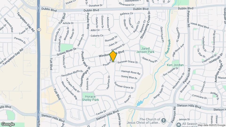 6739 Summer Grace St Map and Location Details