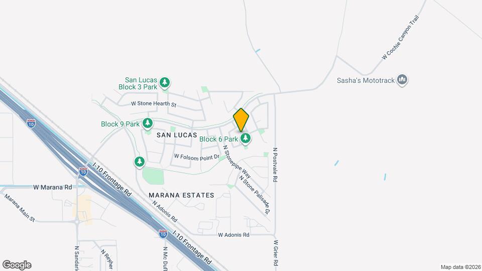 14186 N Tonto Basin Ct Map and Location Details