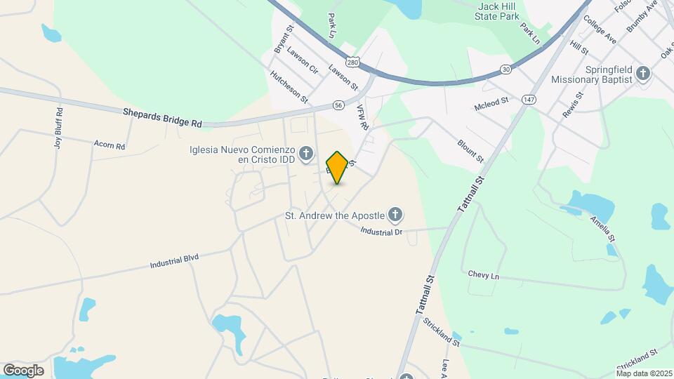 196 Industrial Dr Mapa y Detalles de la Ubicación