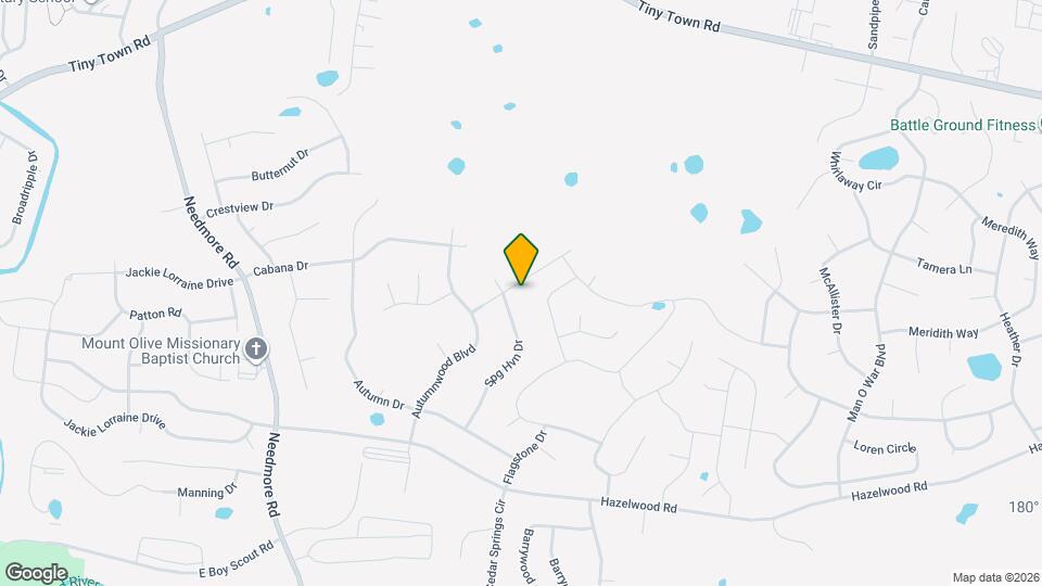 1678 Horseshoe Cave Dr Map and Location Details