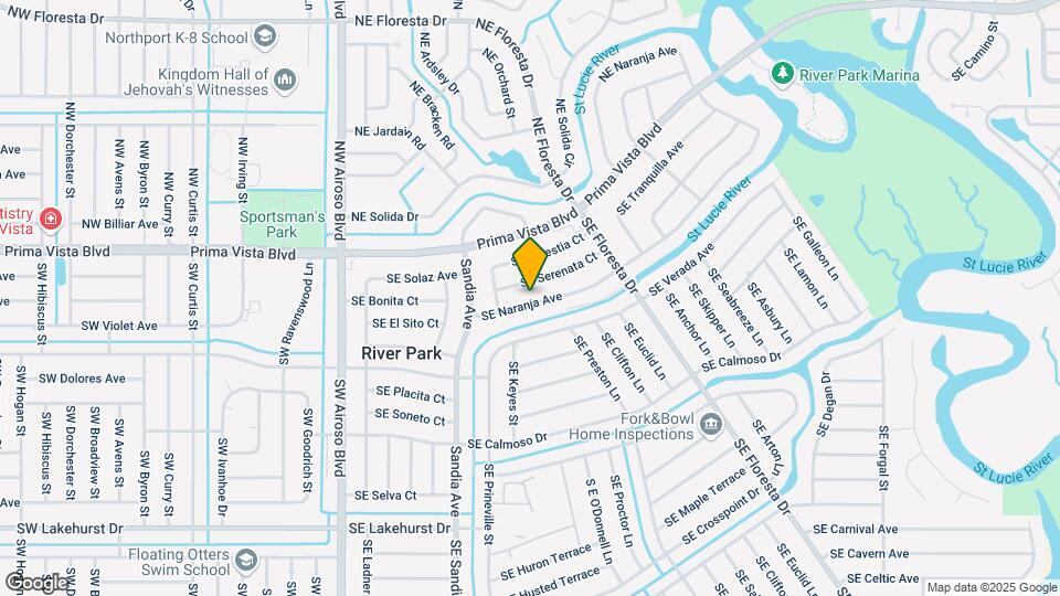 121 S Naranja Ave Map and Location Details
