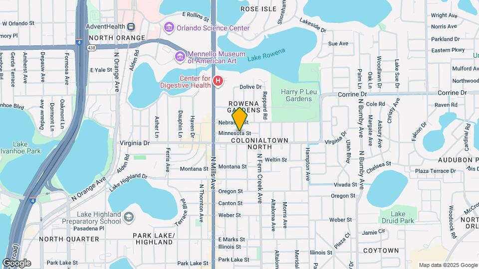 1417 Belgrade Ave Map and Location Details