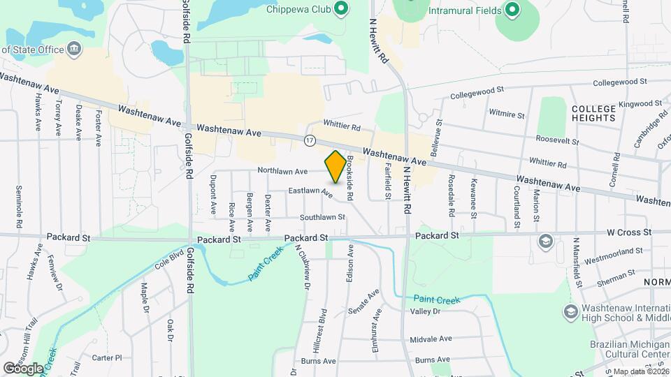 2544 Eastlawn Ave Map and Location Details