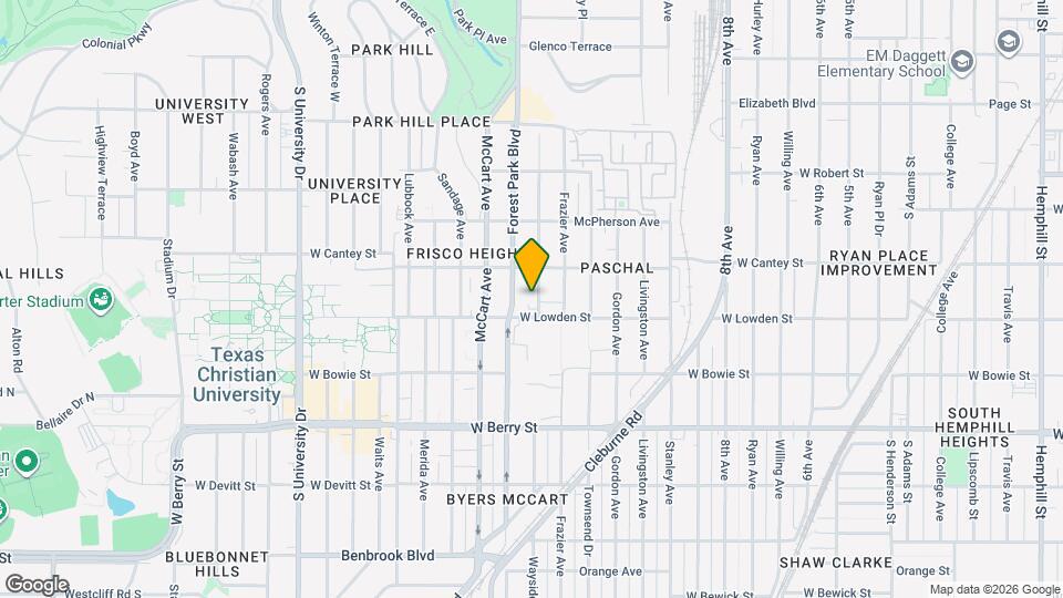 2824 Wayside Ave Mapa y Detalles de la Ubicación