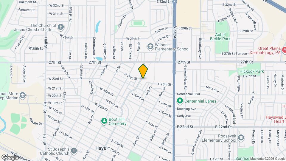 2408 Main St, Unit A Map and Location Details