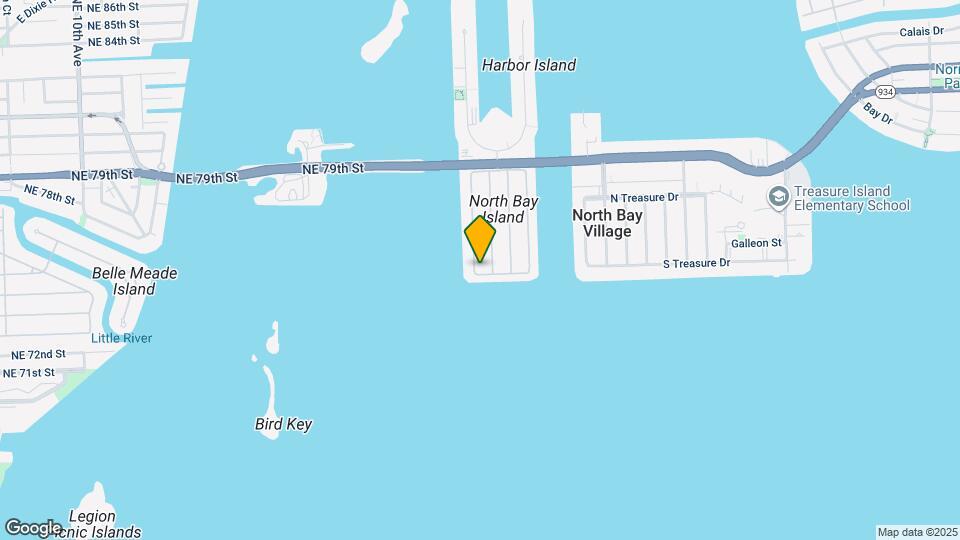 7401 Miami View Dr, Unit C13 Map and Location Details