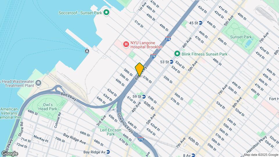 313-315 58th St Map and Location Details