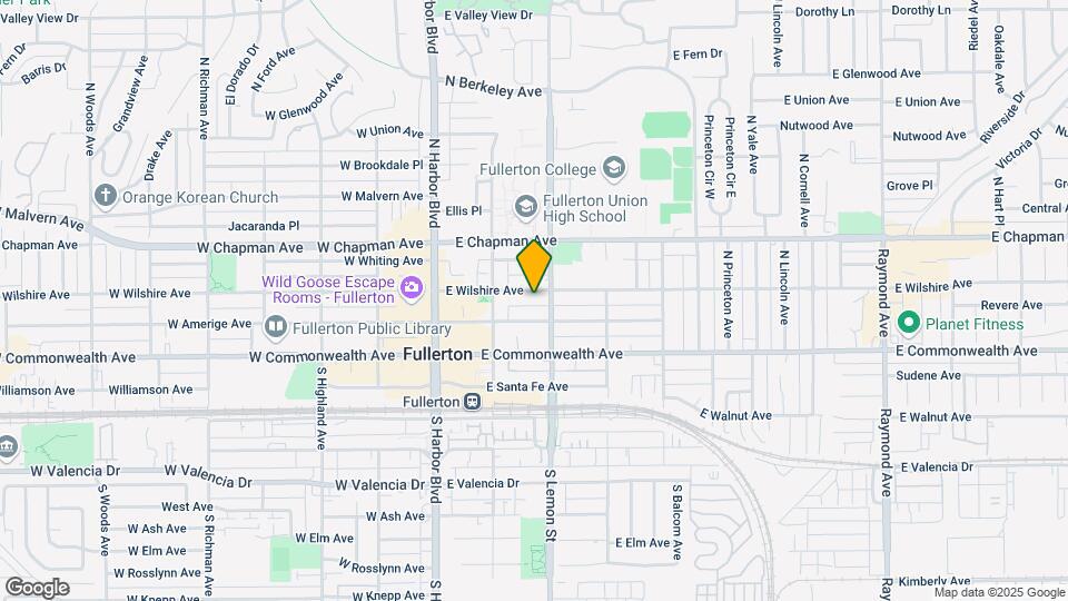 234-236 E Wilshire Ave Map and Location Details