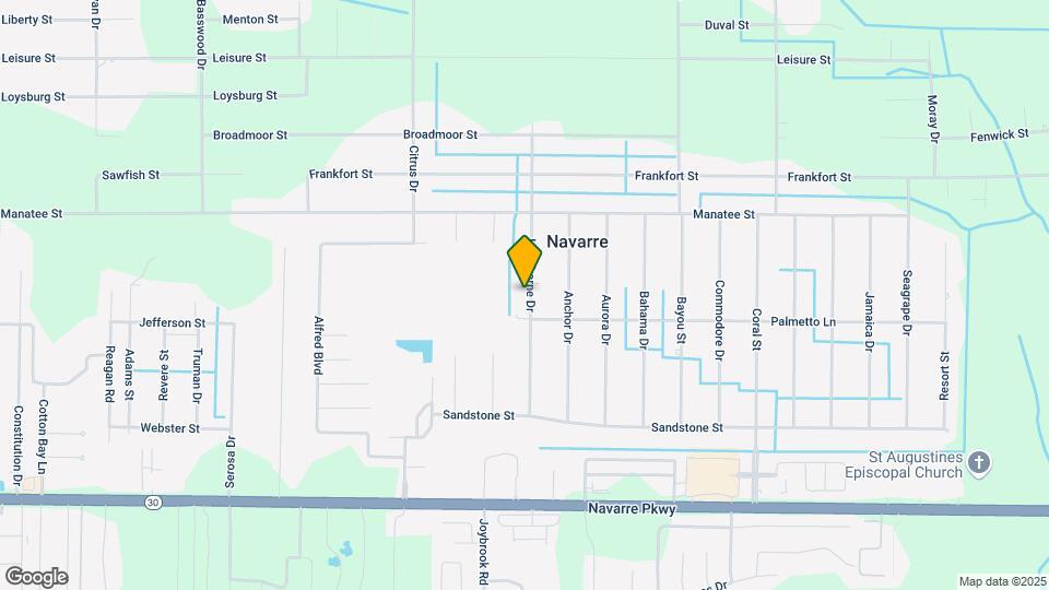 2037 Hawthorne Dr Map and Location Details