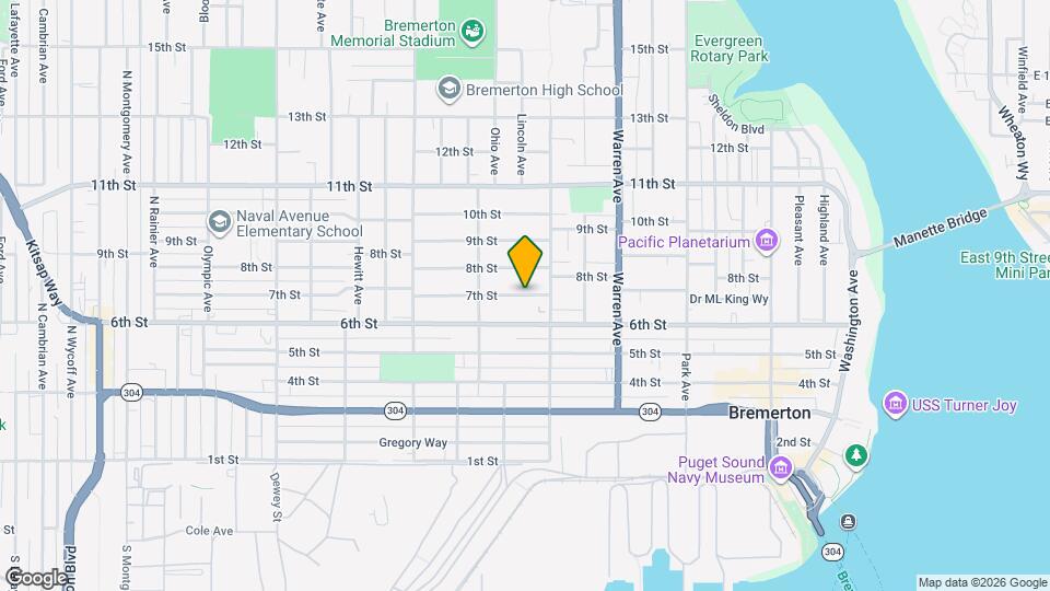 1204 7th St Map and Location Details