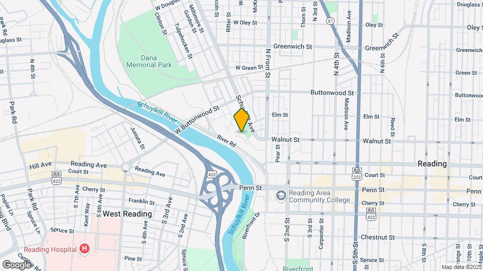 River Oak Apartments Map and Location Details