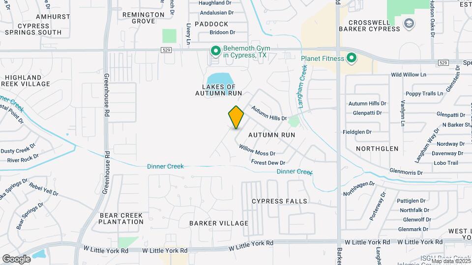 6619 Misty Dale Dr Map and Location Details