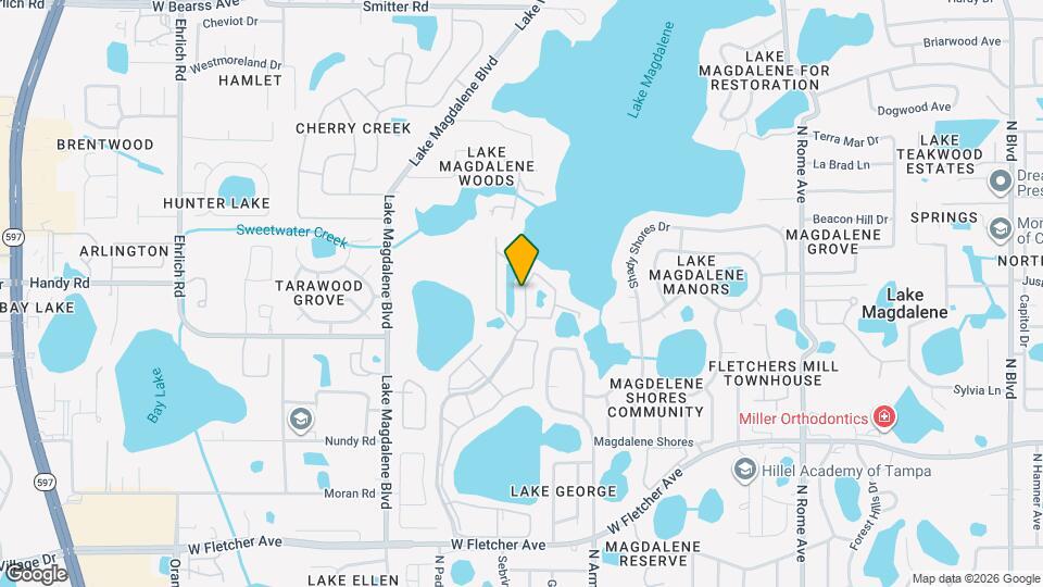 13698 Orange Sunset Dr Map and Location Details