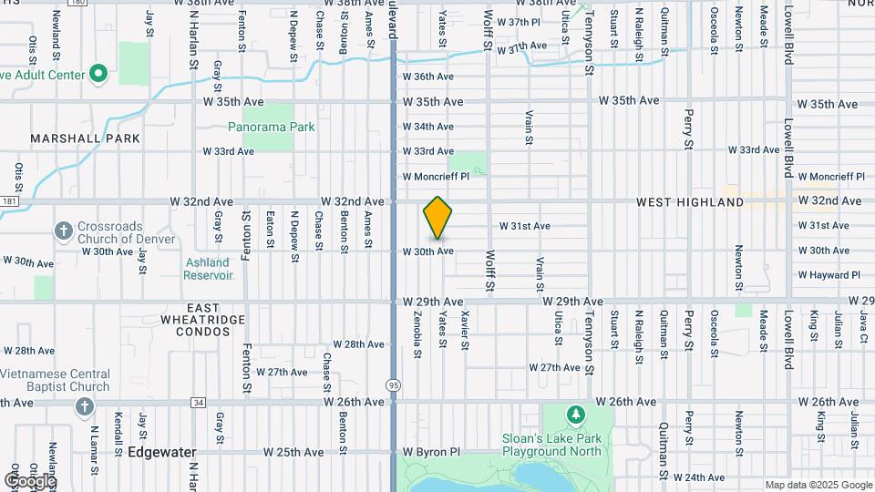 5001-5007 W 30th Ave Map and Location Details