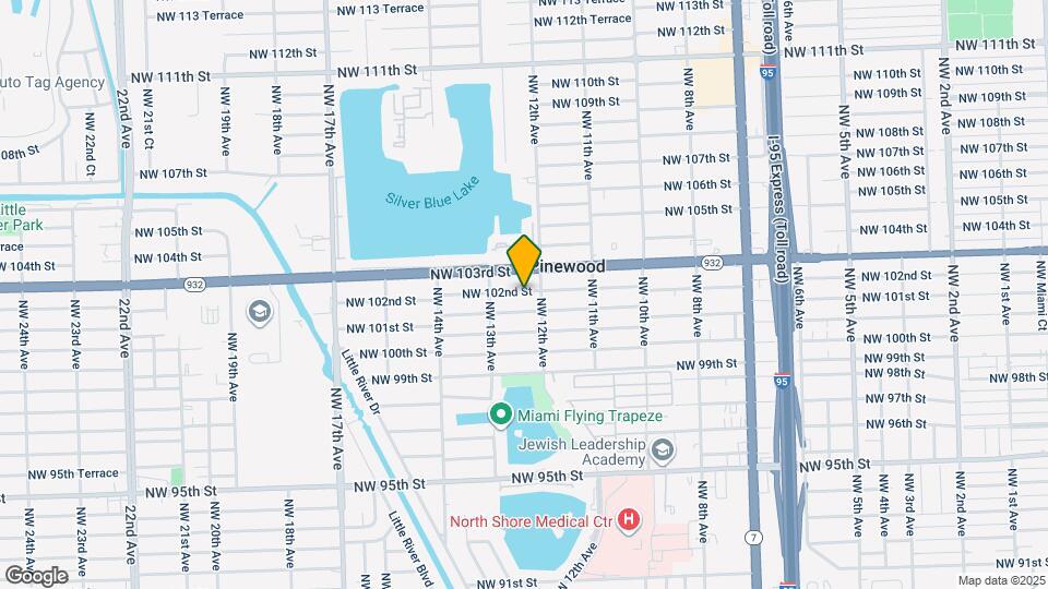 1230 NW 102nd St Map and Location Details