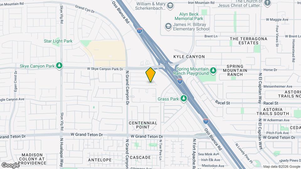 9438 Havasu Canyon Ave Mapa y Detalles de la Ubicación