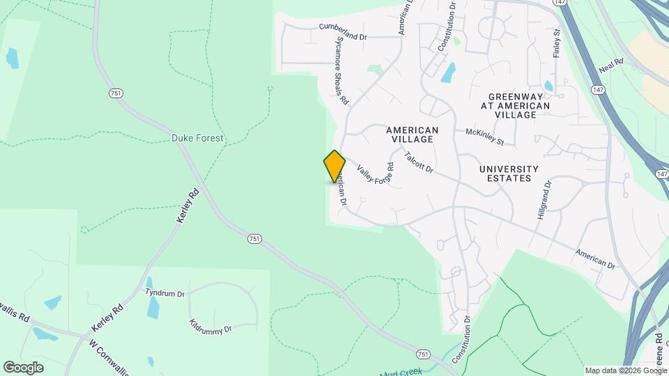 4423 American Dr Map and Location Details