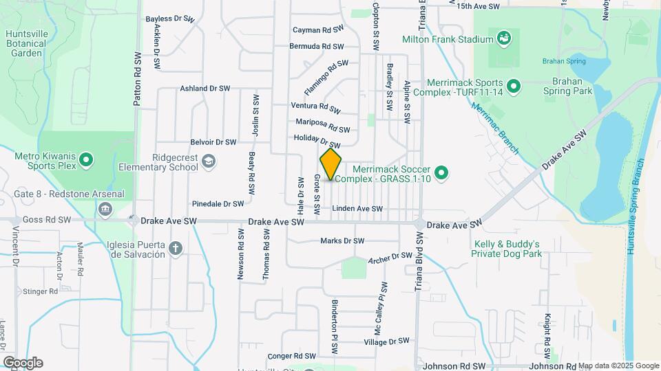 3608 Fairview St SW Mapa y Detalles de la Ubicación