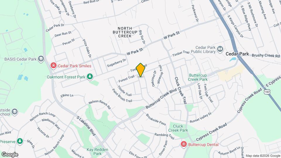 204 Cripple Creek Rd Map and Location Details