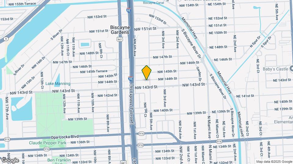 520 NW 144th St Map and Location Details