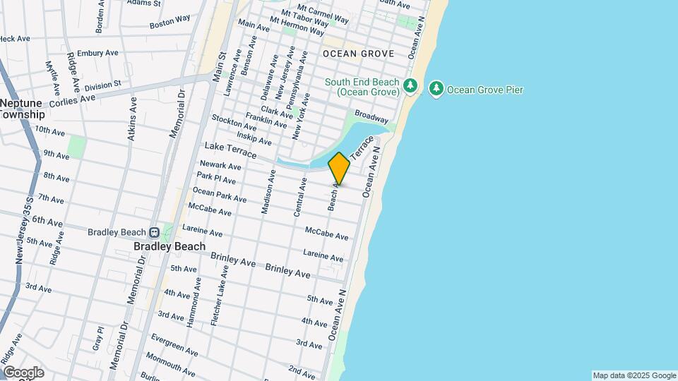 1006 Beach Ave Map and Location Details