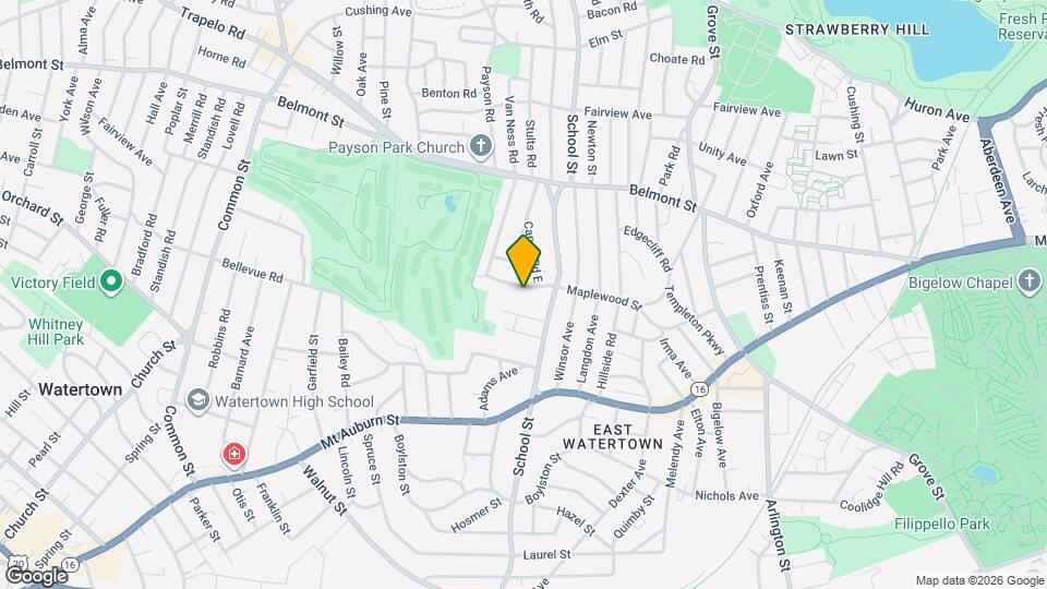 172 Maplewood St Map and Location Details