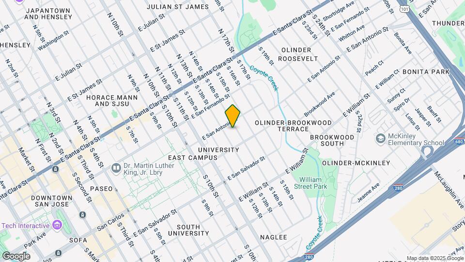 241 S 14th St Map and Location Details