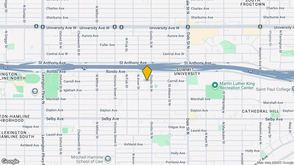 752 Carroll Ave Map and Location Details