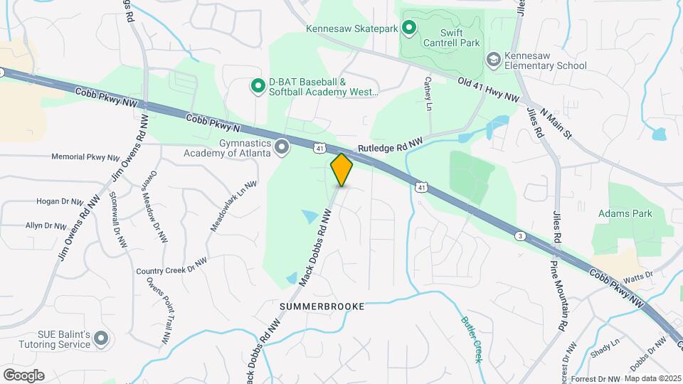 3221 Summer Stream Ln Map and Location Details