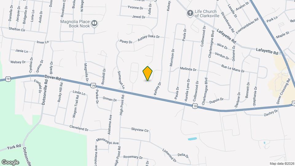 516 Woodtrace Dr Map and Location Details