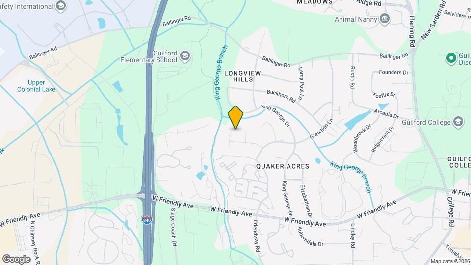 402 Willow Spring Ct Map and Location Details