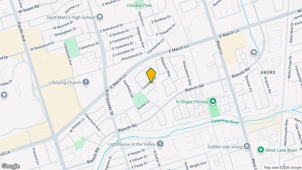 412 Coventry Dr Map and Location Details