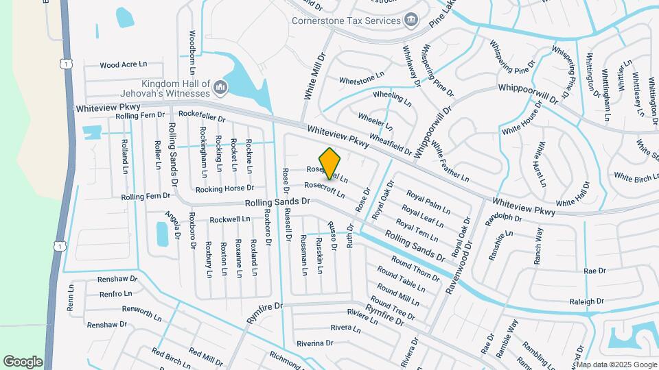 21 Rosecroft Ln Map and Location Details