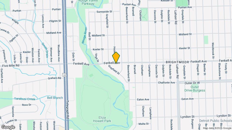 23247 Fenkell St Map and Location Details