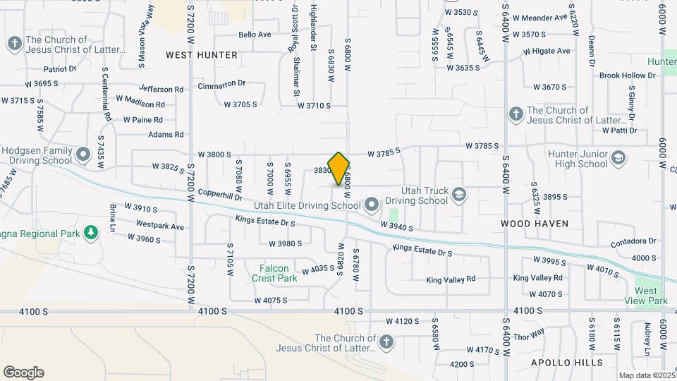 6823 W Crest St Mapa y Detalles de la Ubicación