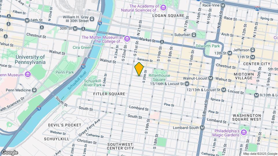 2020 Locust St Map and Location Details
