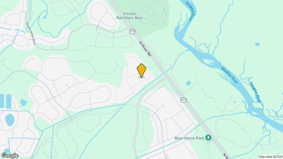 11976 Blazing Star Dr Map and Location Details