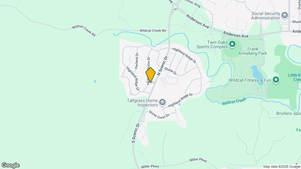 300 Highland Grove Dr Map and Location Details