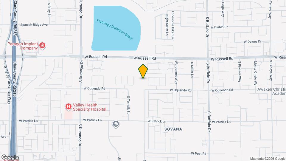 5850 Marigold Sunset Ct Map and Location Details