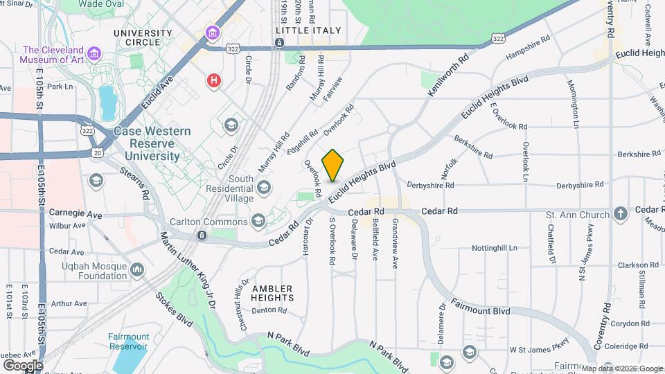 Reserve Overlook Map and Location Details