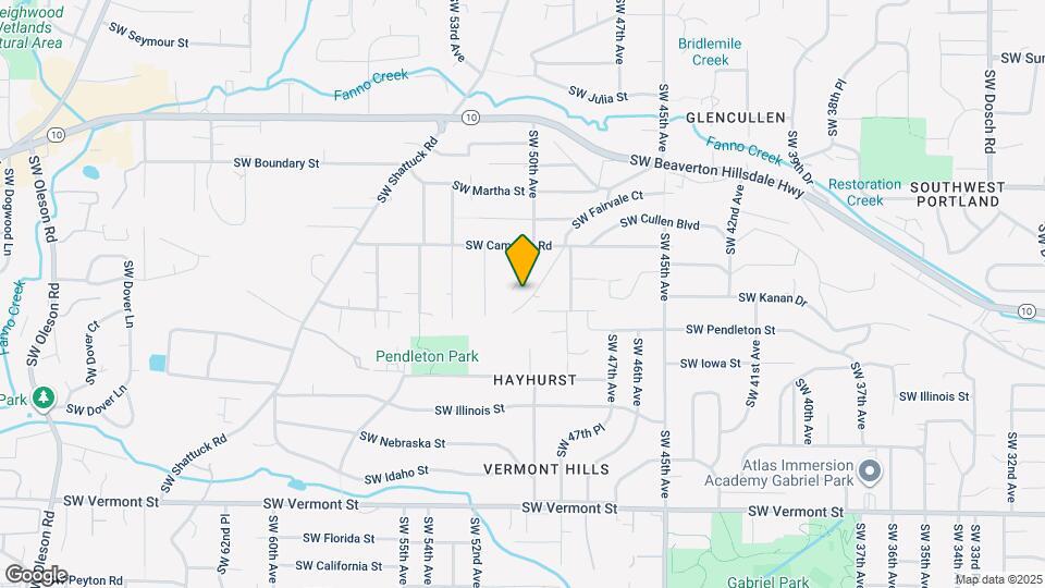 5017 SW Fairvale Ct Map and Location Details