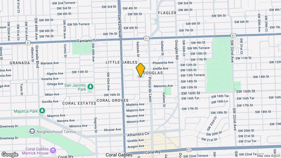235 Salamanca Ave Mapa y Detalles de la Ubicación